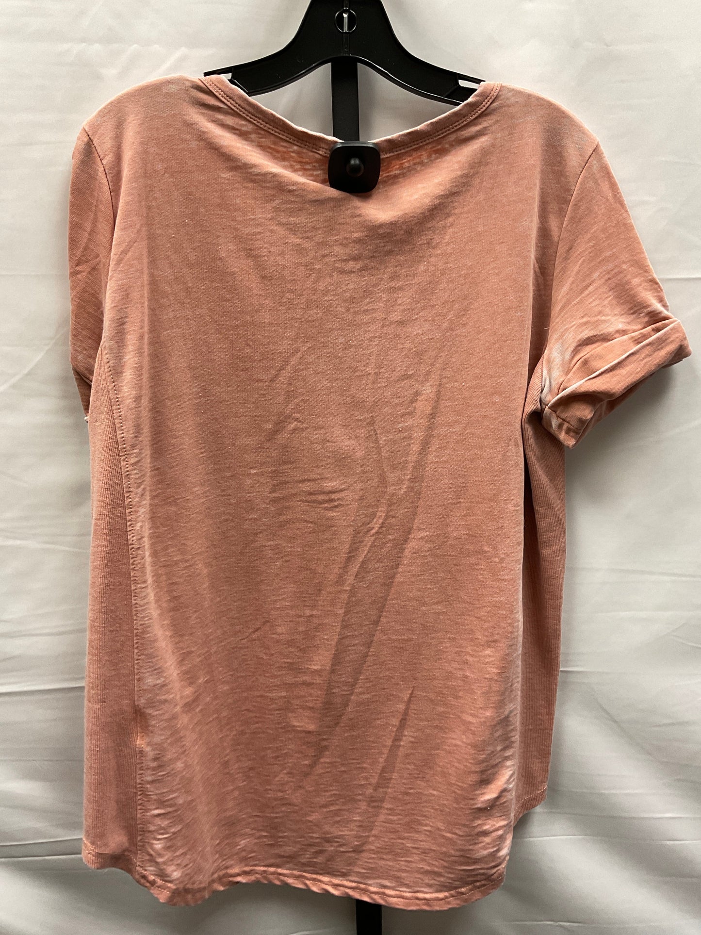 Pink Top Short Sleeve Jane And Delancey, Size M