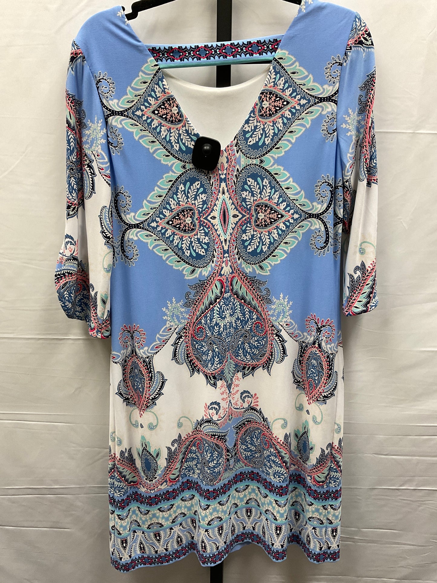 Multi-colored Dress Casual Midi Roz And Ali, Size S