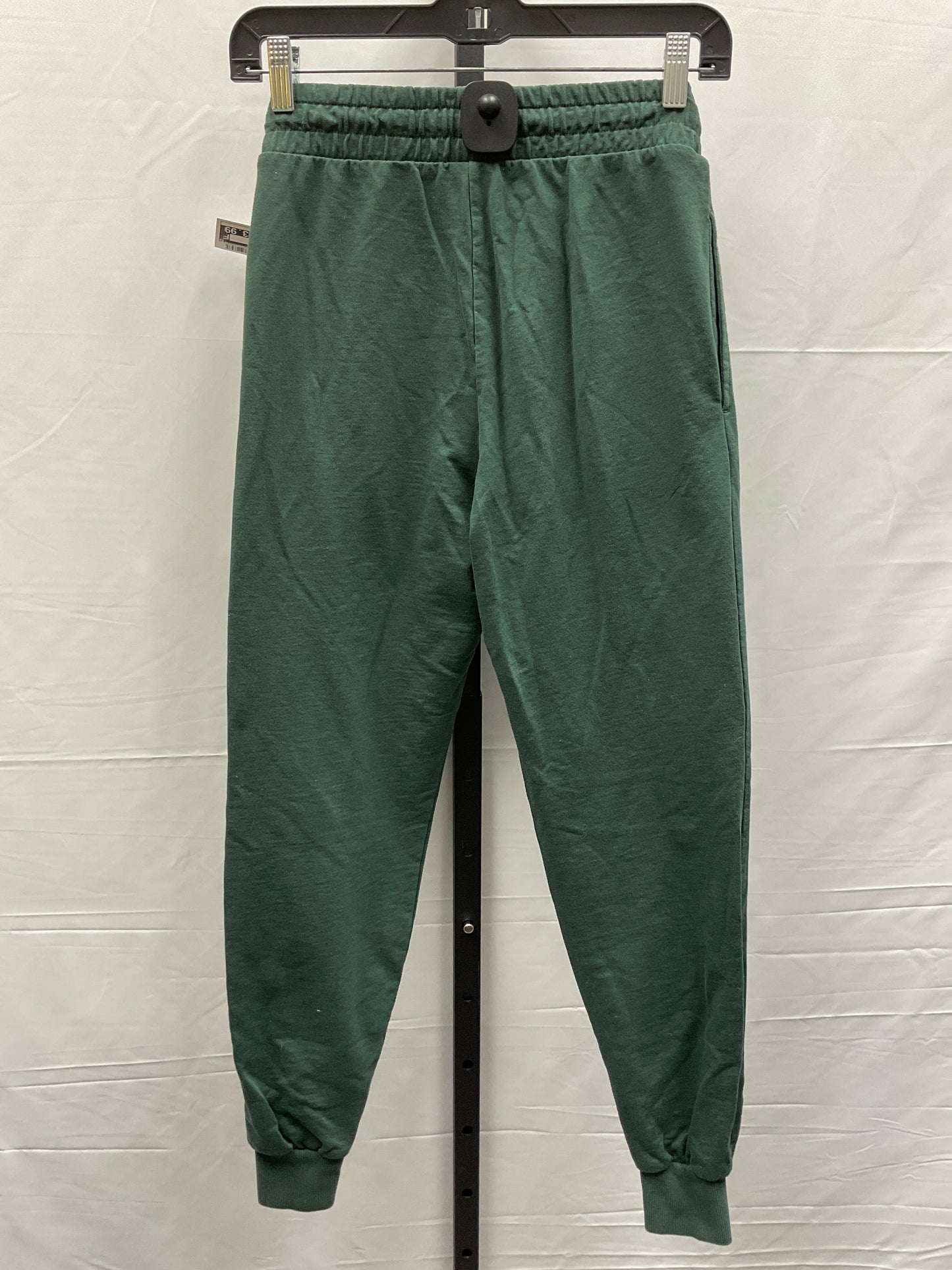 Green Athletic Pants Gym Shark, Size Xs