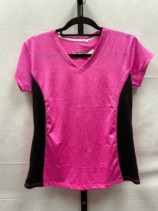 Pink Athletic Top Short Sleeve Beverly Hills Polo Club, Size M