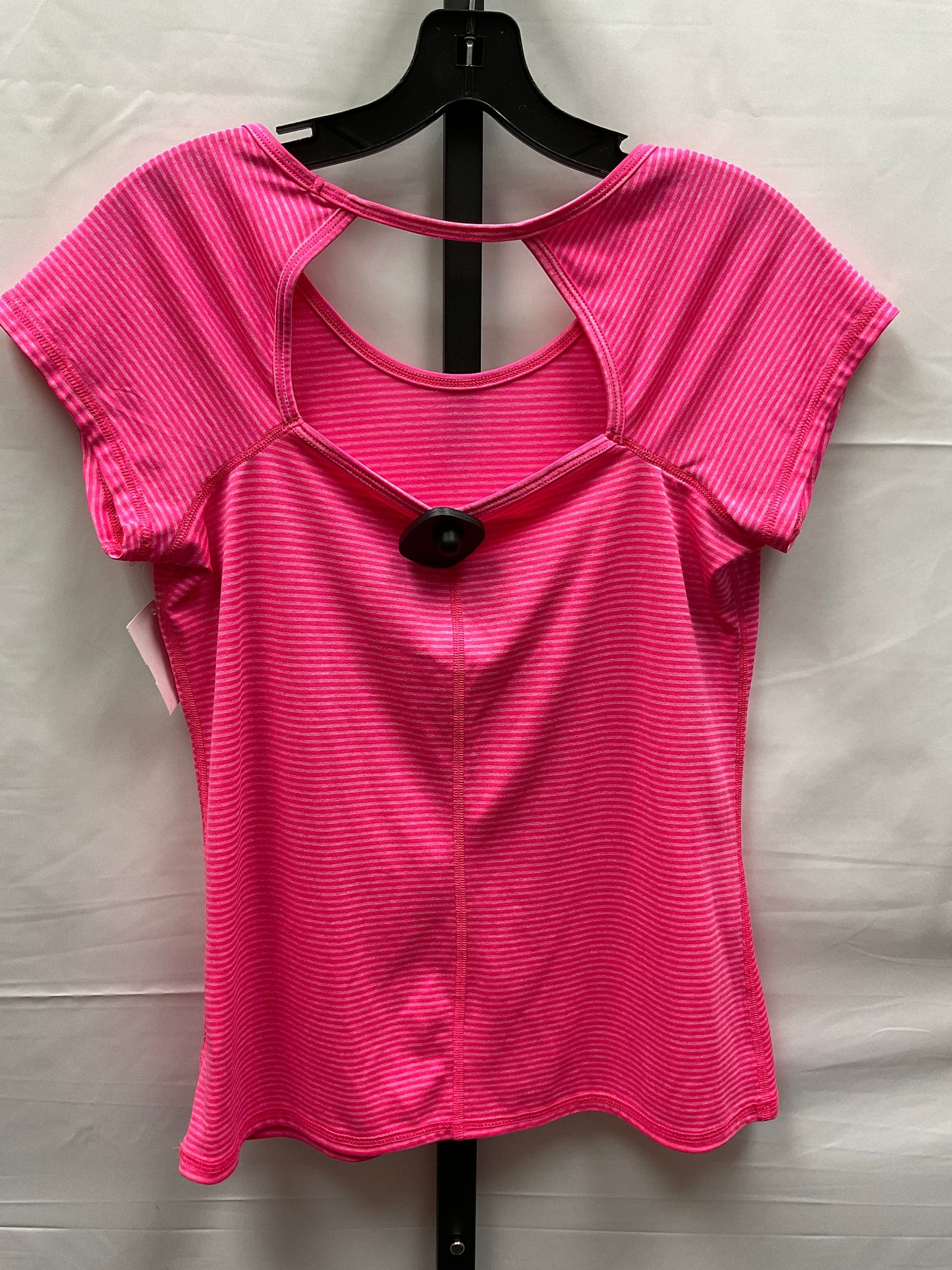 Pink Athletic Top Short Sleeve Champion, Size M