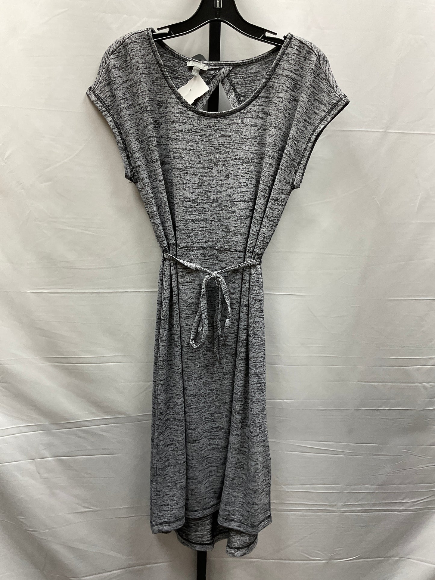 Grey Dress Casual Midi Talbots, Size M