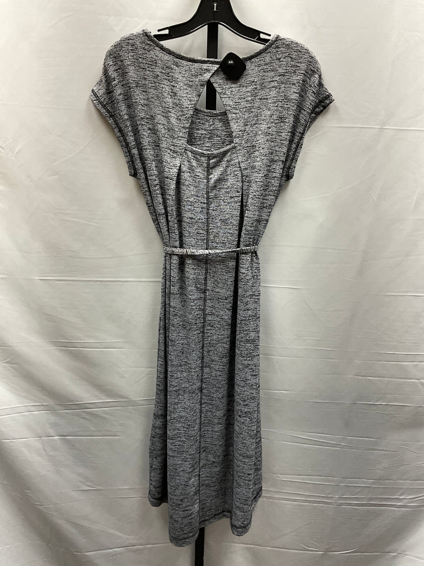 Grey Dress Casual Midi Talbots, Size M