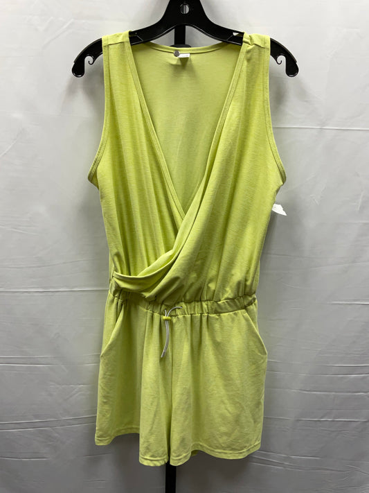 Yellow Romper Old Navy, Size M