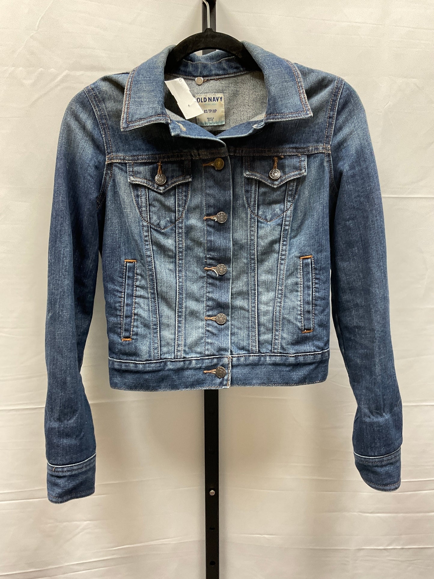 Blue Denim Jacket Denim Old Navy, Size Xs