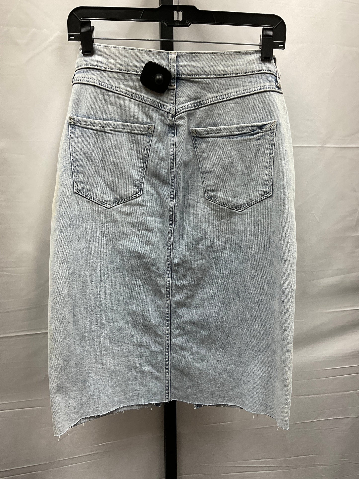 Blue Denim Skirt Midi Ana, Size 8