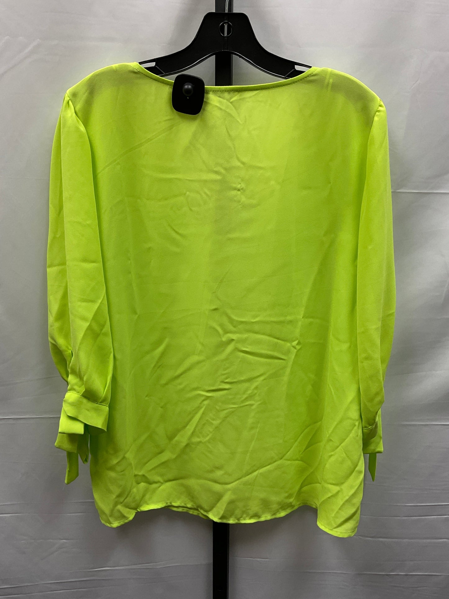 Green Top 3/4 Sleeve Chaus, Size L