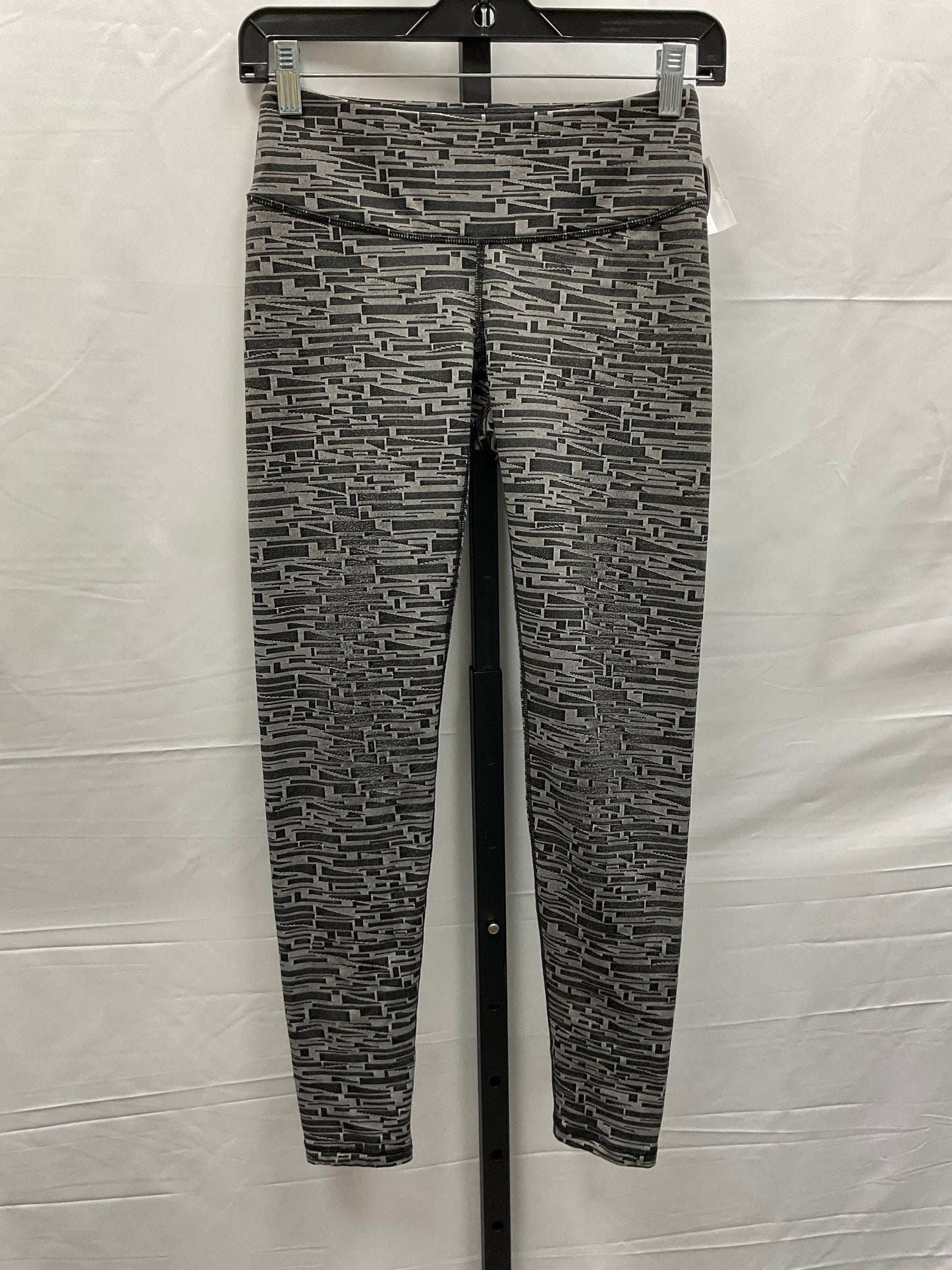 Black & Grey Athletic Leggings Lucy, Size S