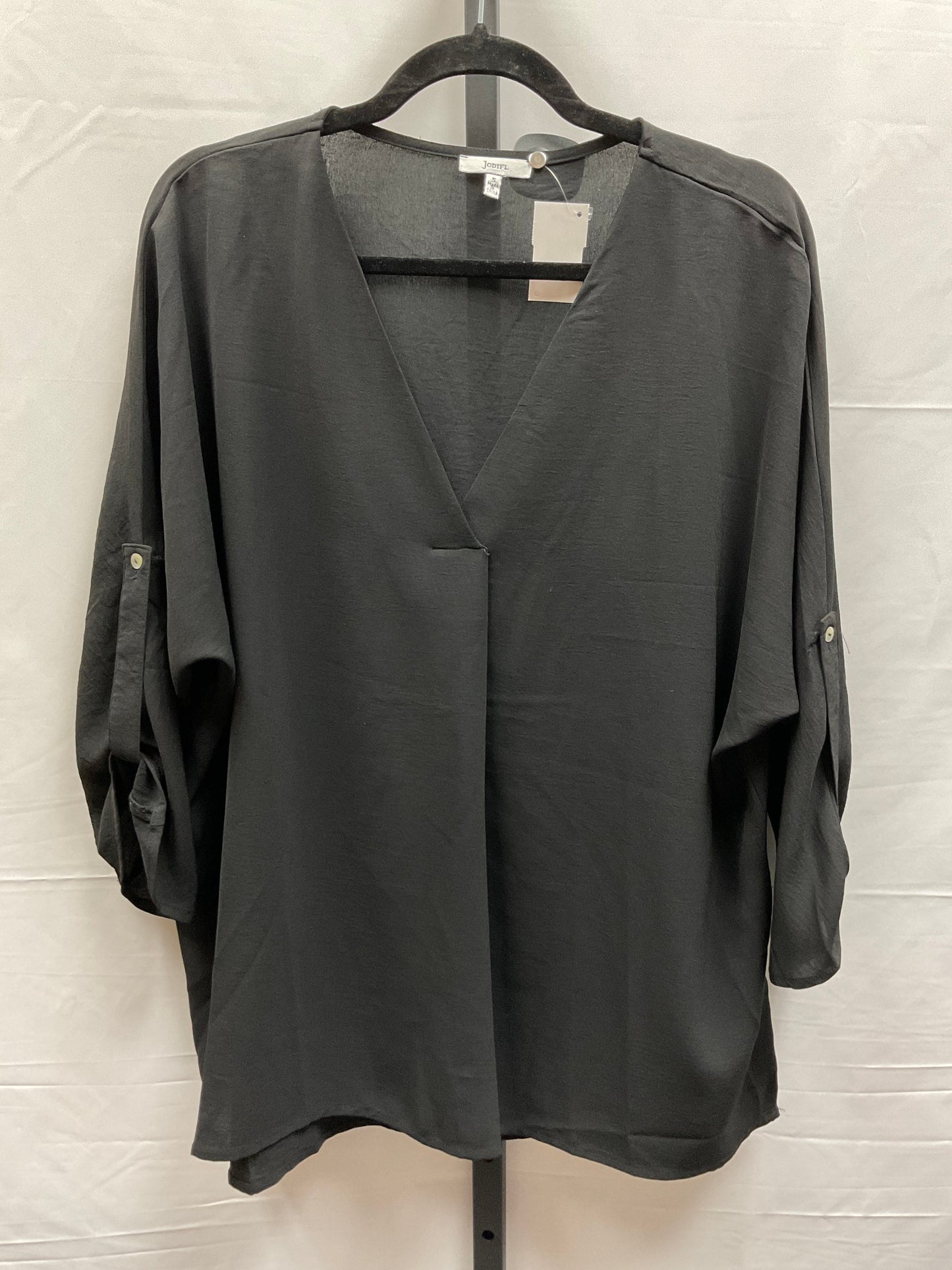 Black Top Long Sleeve Jodifl, Size S