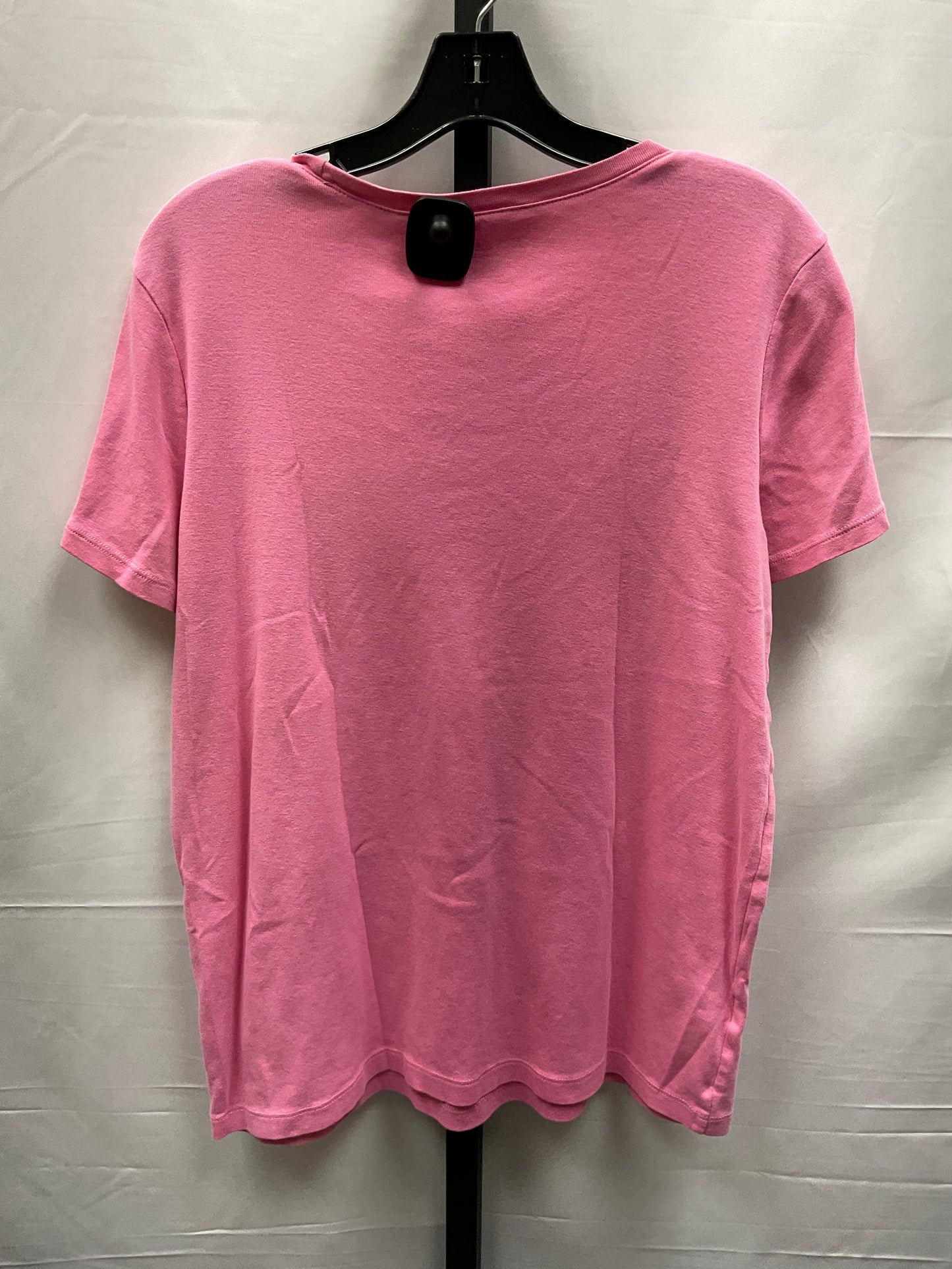 Pink Top Short Sleeve Basic Eddie Bauer, Size Xl