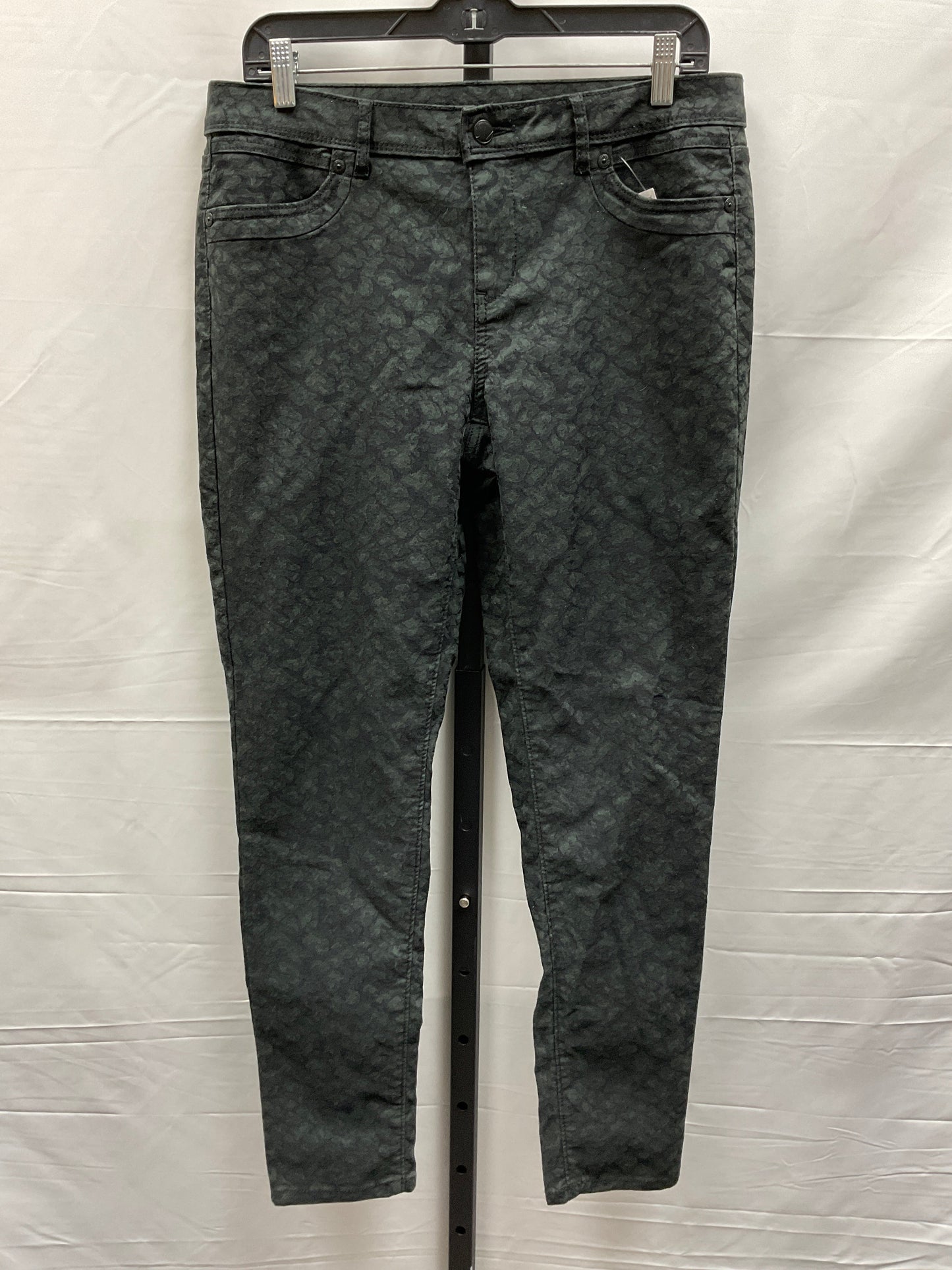 Black & Green Jeans Jeggings Simply Vera, Size 8