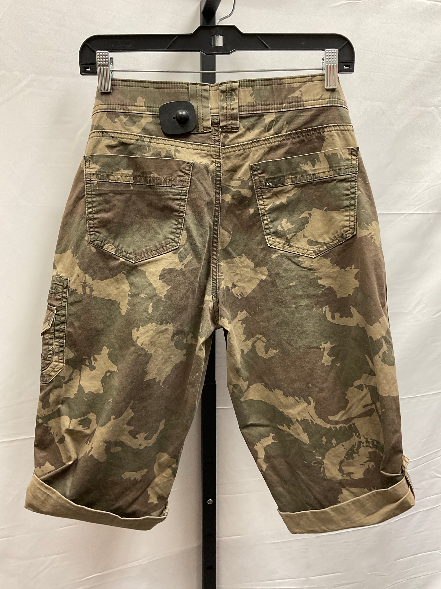 Camouflage Print Shorts Lee, Size 8