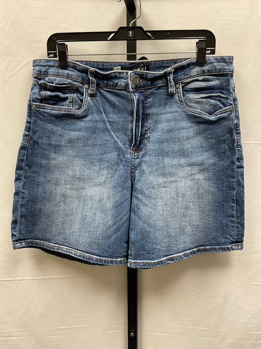 Blue Denim Shorts Kut, Size 14