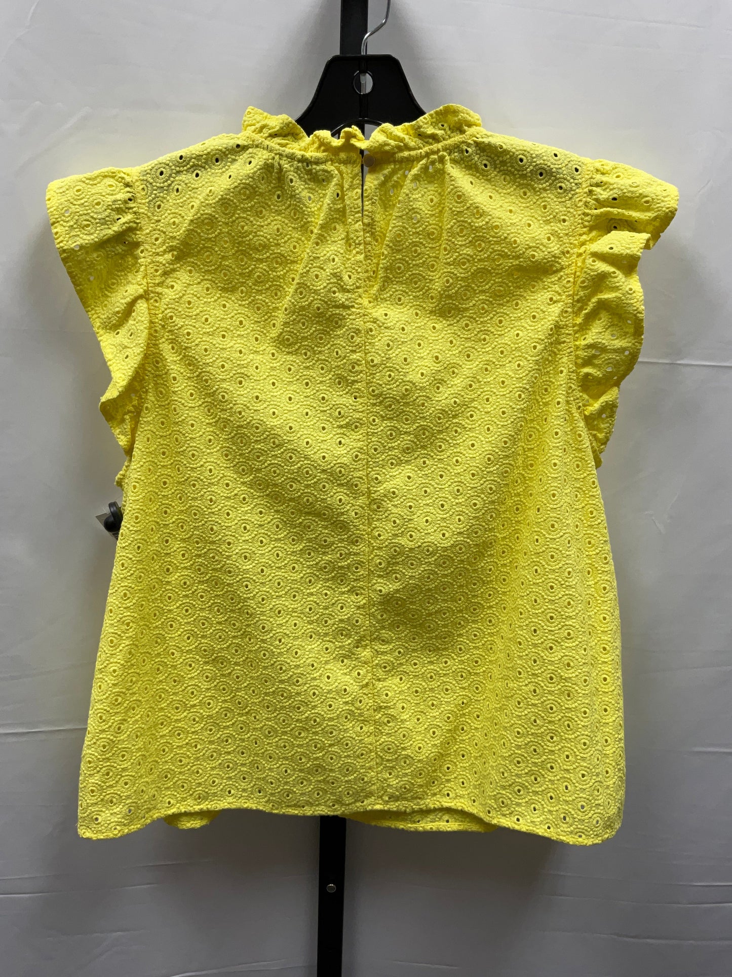 Yellow Top Short Sleeve Clothes Mentor, Size Xl