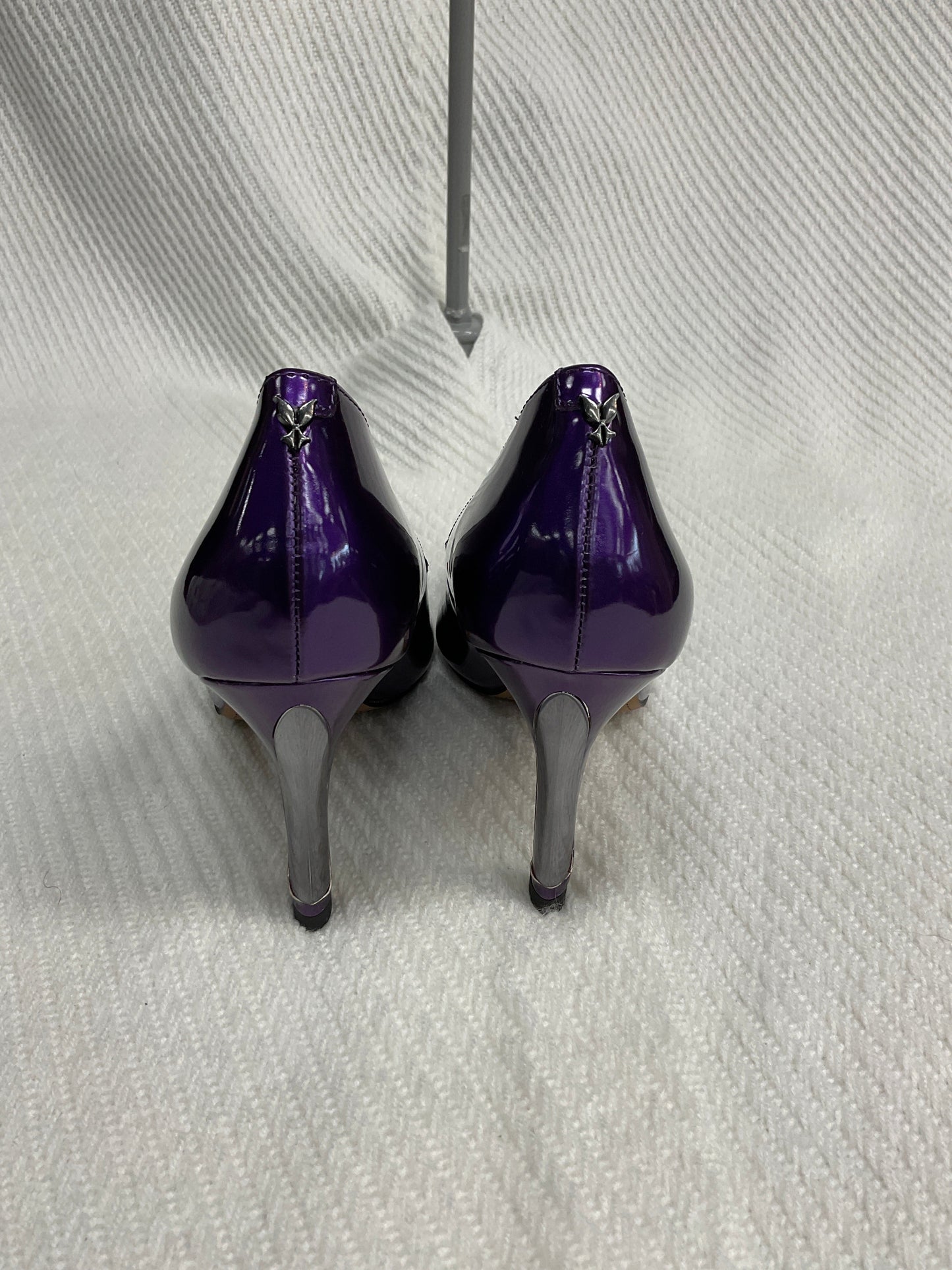 Purple Shoes Heels Stiletto J Renee, Size 10