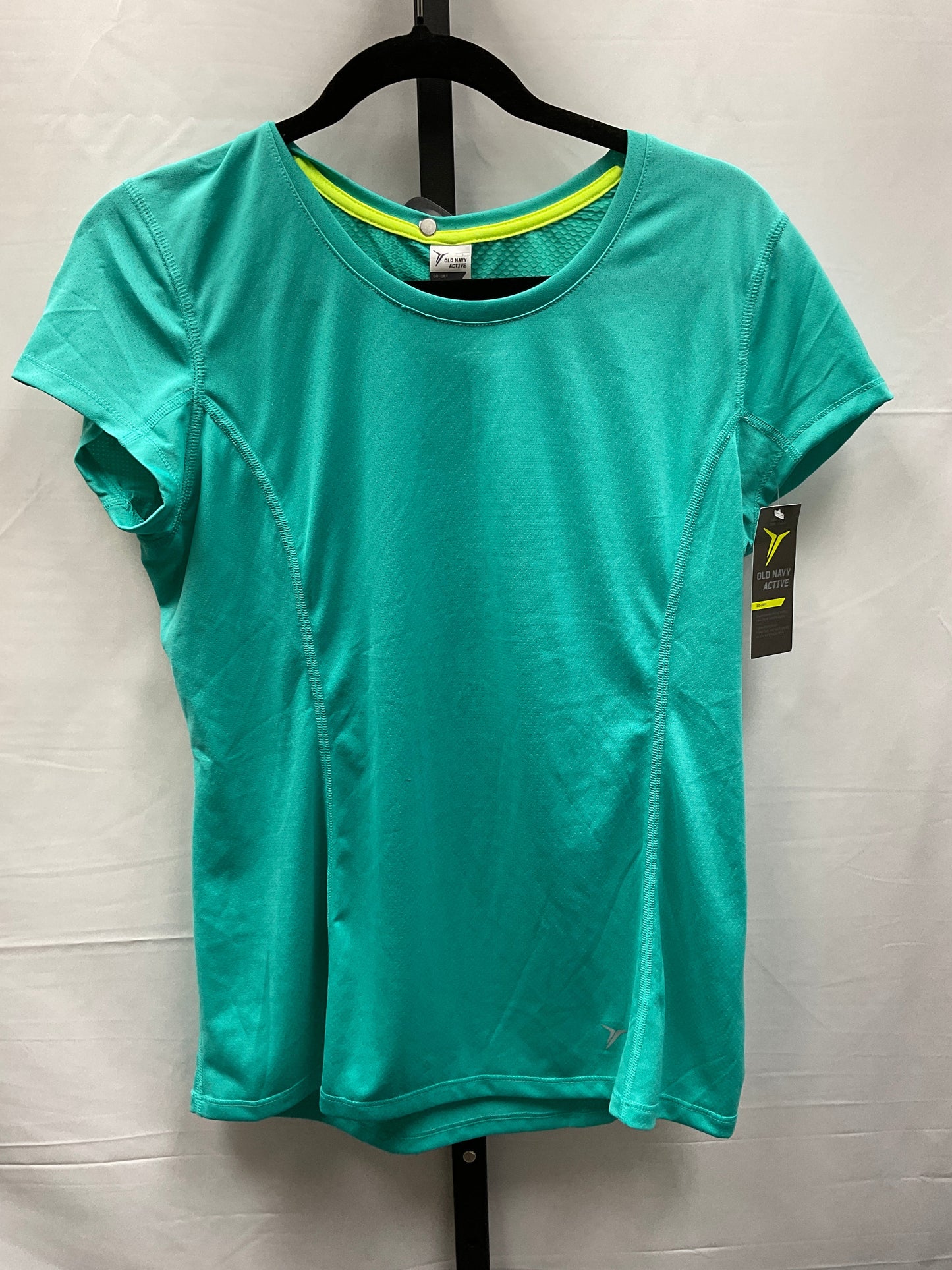 Blue Athletic Top Short Sleeve Old Navy, Size M