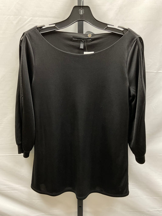 Black Top Long Sleeve White House Black Market, Size S