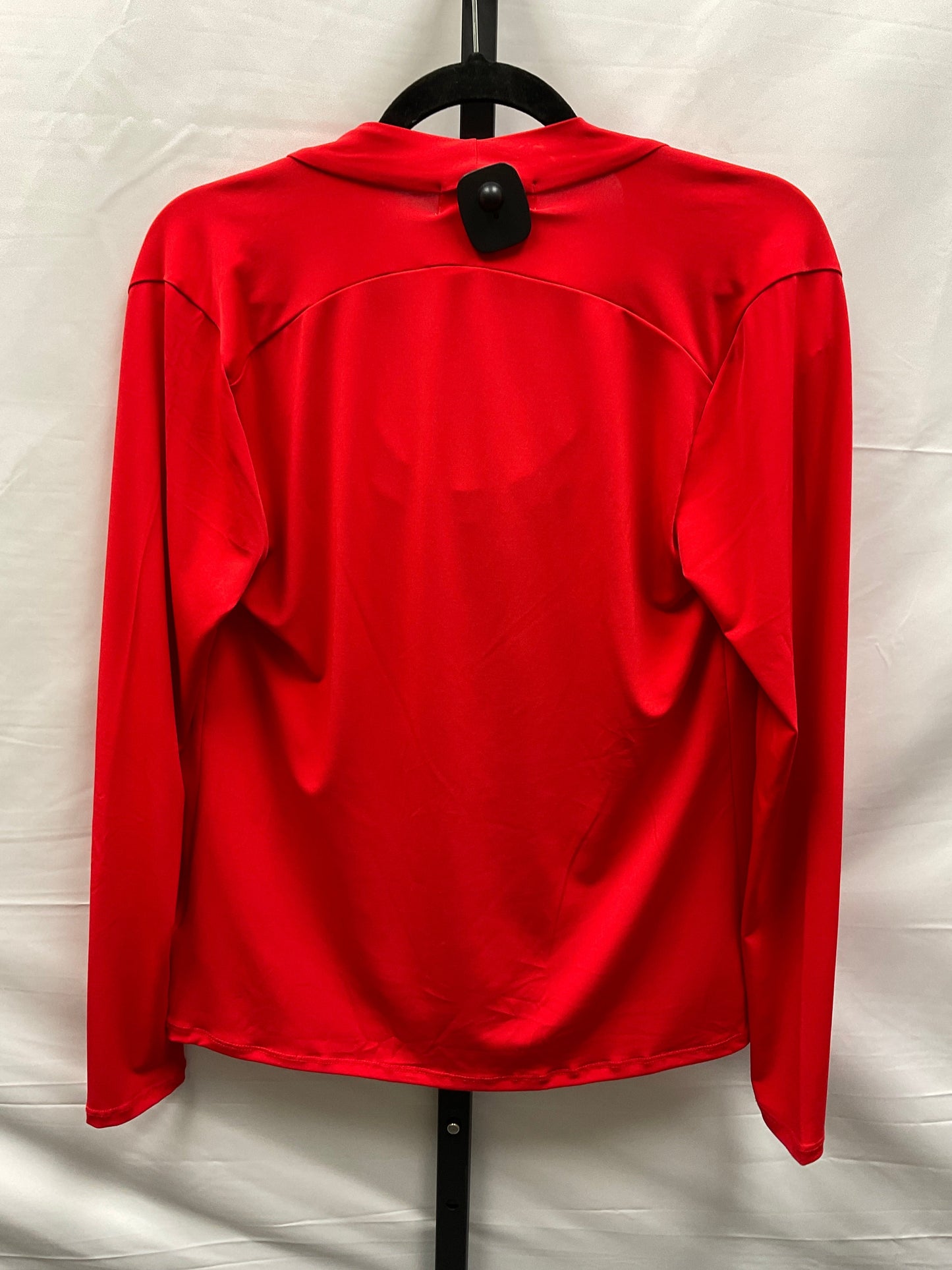 Red Top Long Sleeve Michael By Michael Kors, Size S