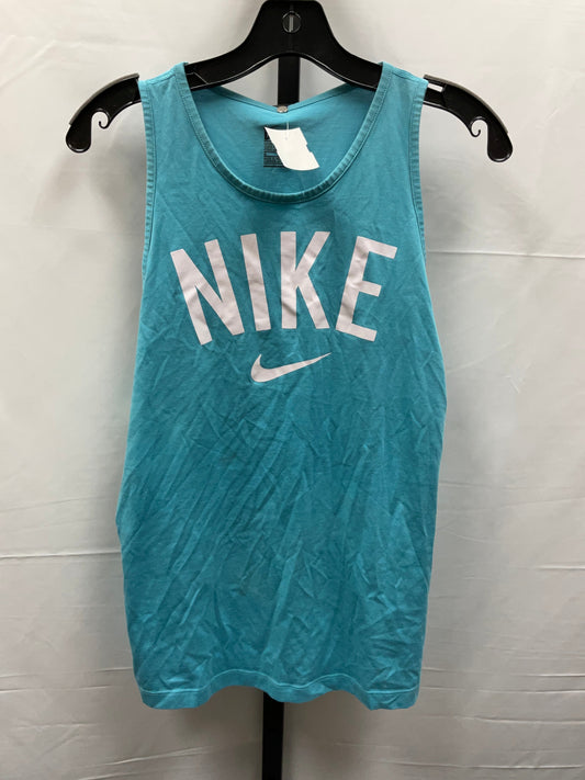 Blue Athletic Tank Top Nike Apparel, Size M