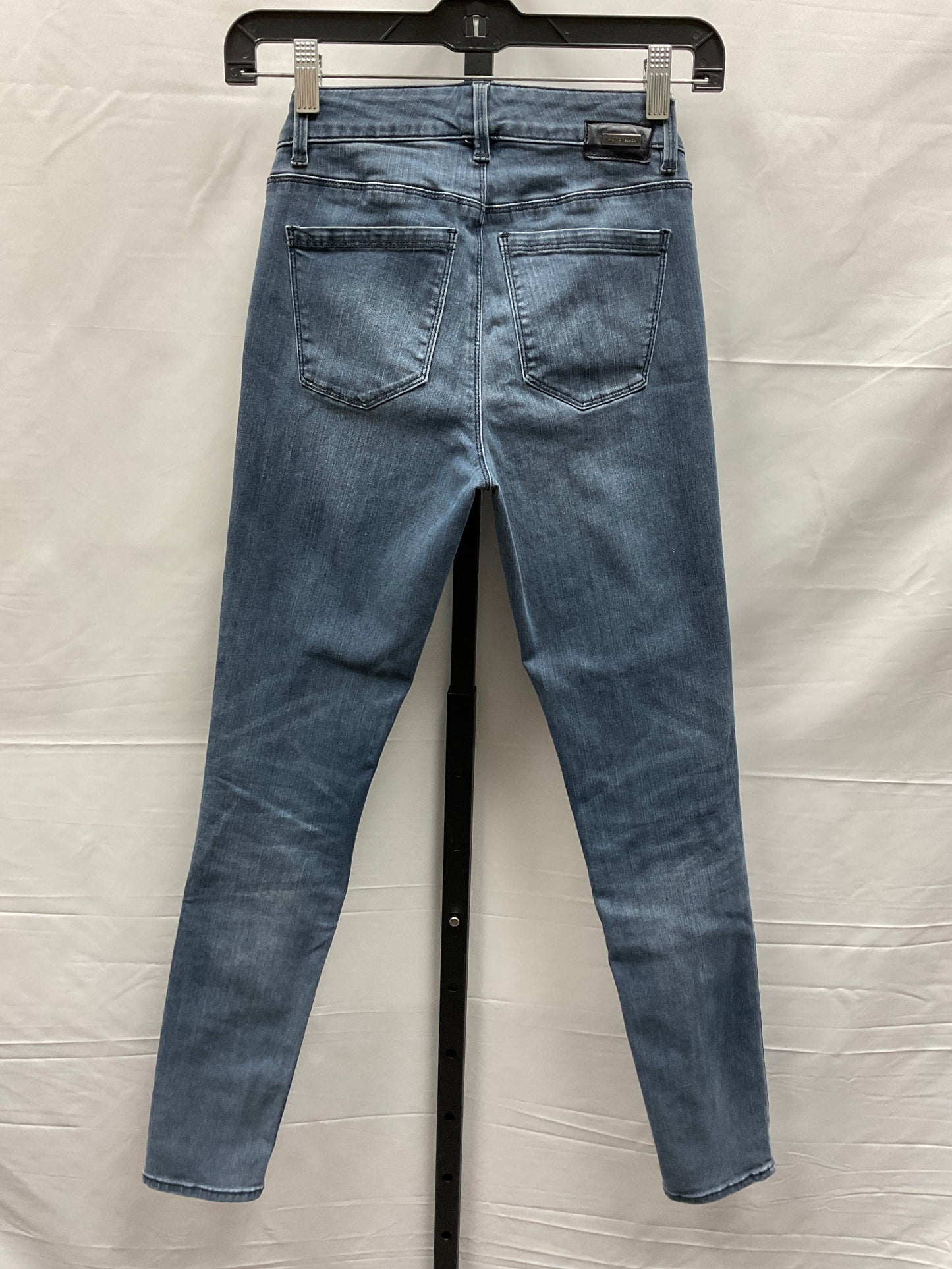 Blue Denim Jeans Skinny White House Black Market, Size 00