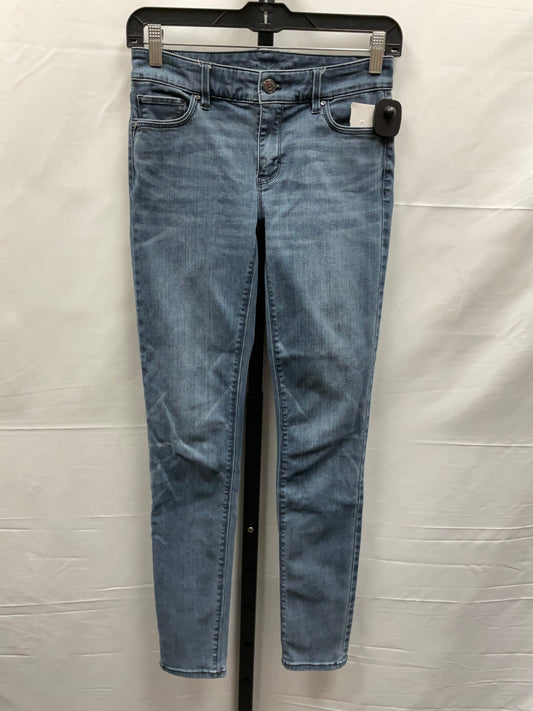 Blue Denim Jeans Skinny White House Black Market, Size 00