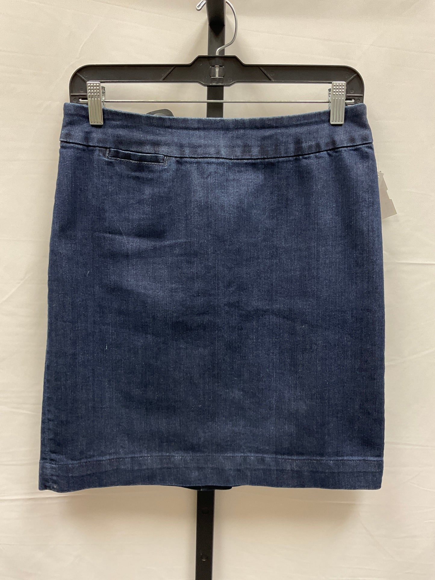 Blue Denim Skirt Midi Coldwater Creek, Size 8petite