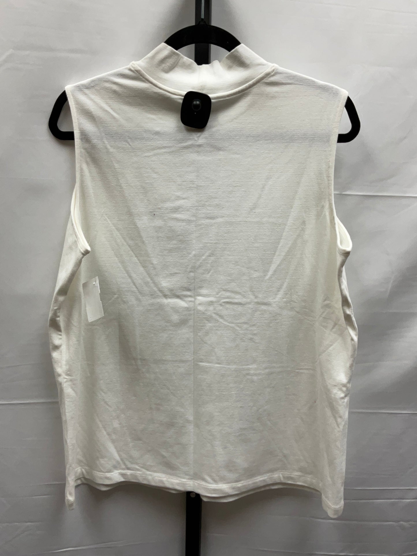 White Top Sleeveless Christopher And Banks, Size Xl