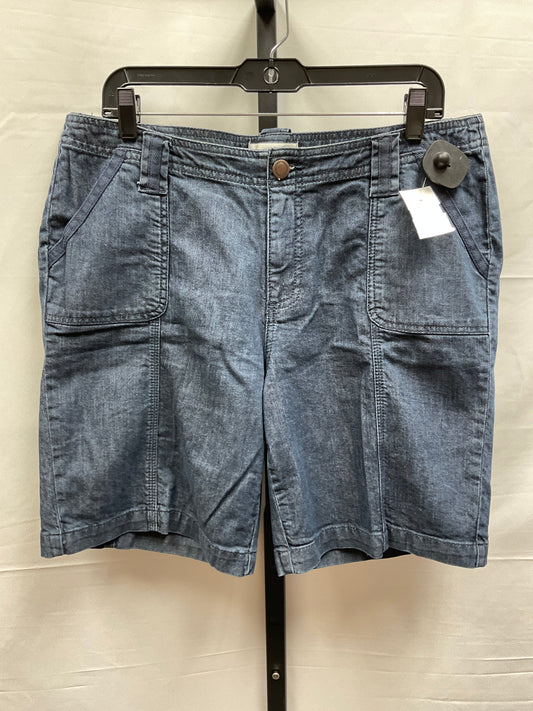 Blue Denim Shorts Cj Banks, Size 14