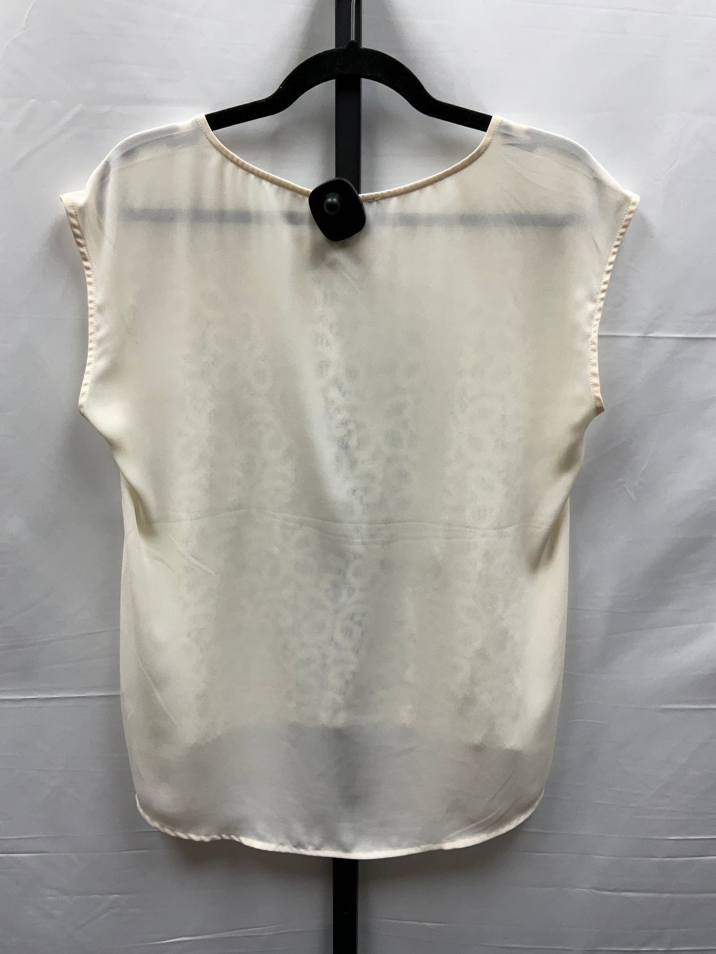 Black & Cream Top Short Sleeve Limited, Size M