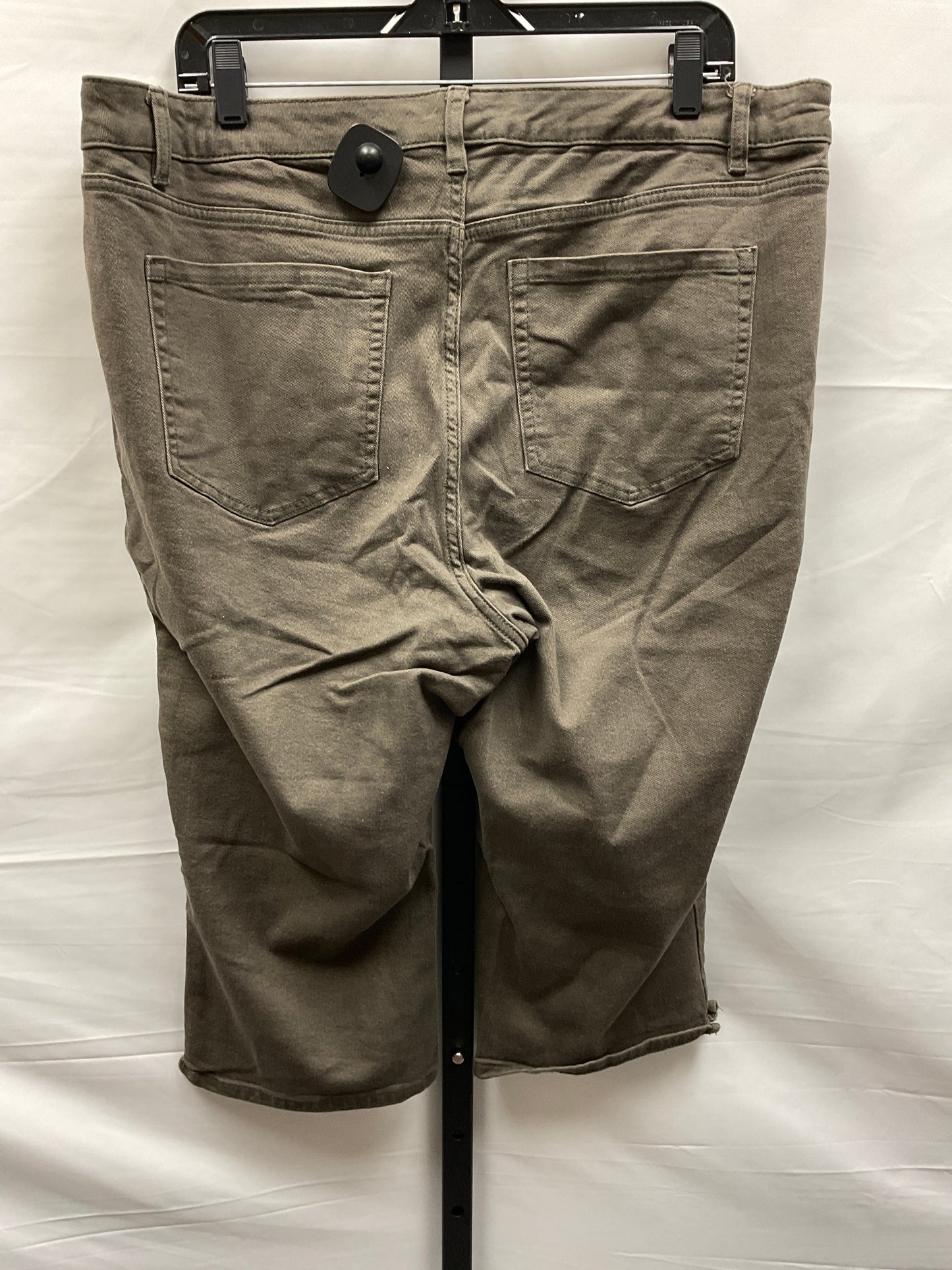 Brown Capris Lane Bryant, Size 18