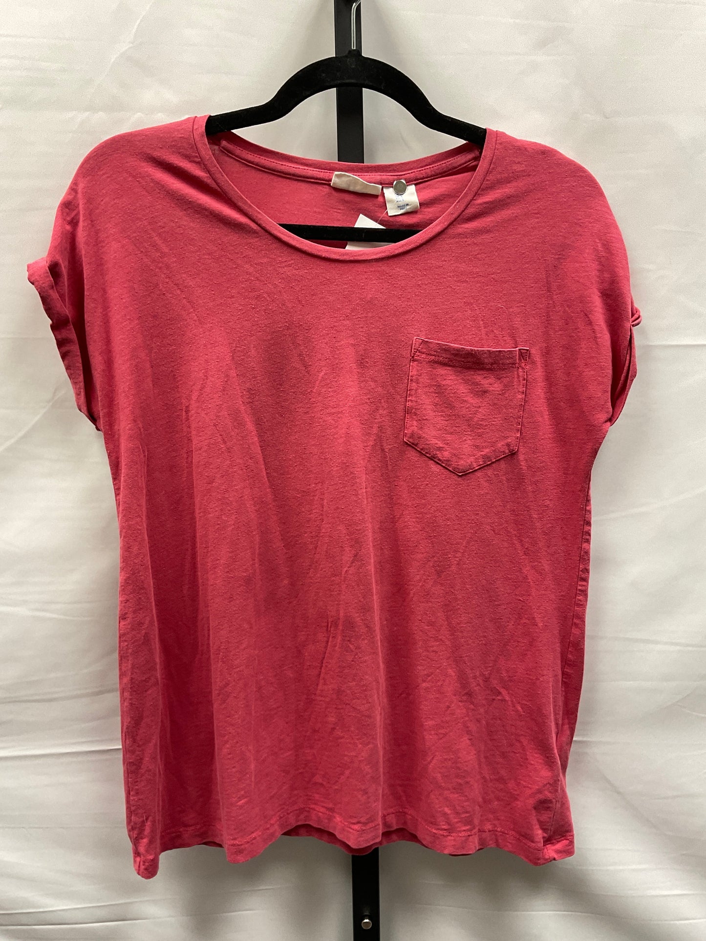 Red Top Short Sleeve Sigrid Olsen, Size S