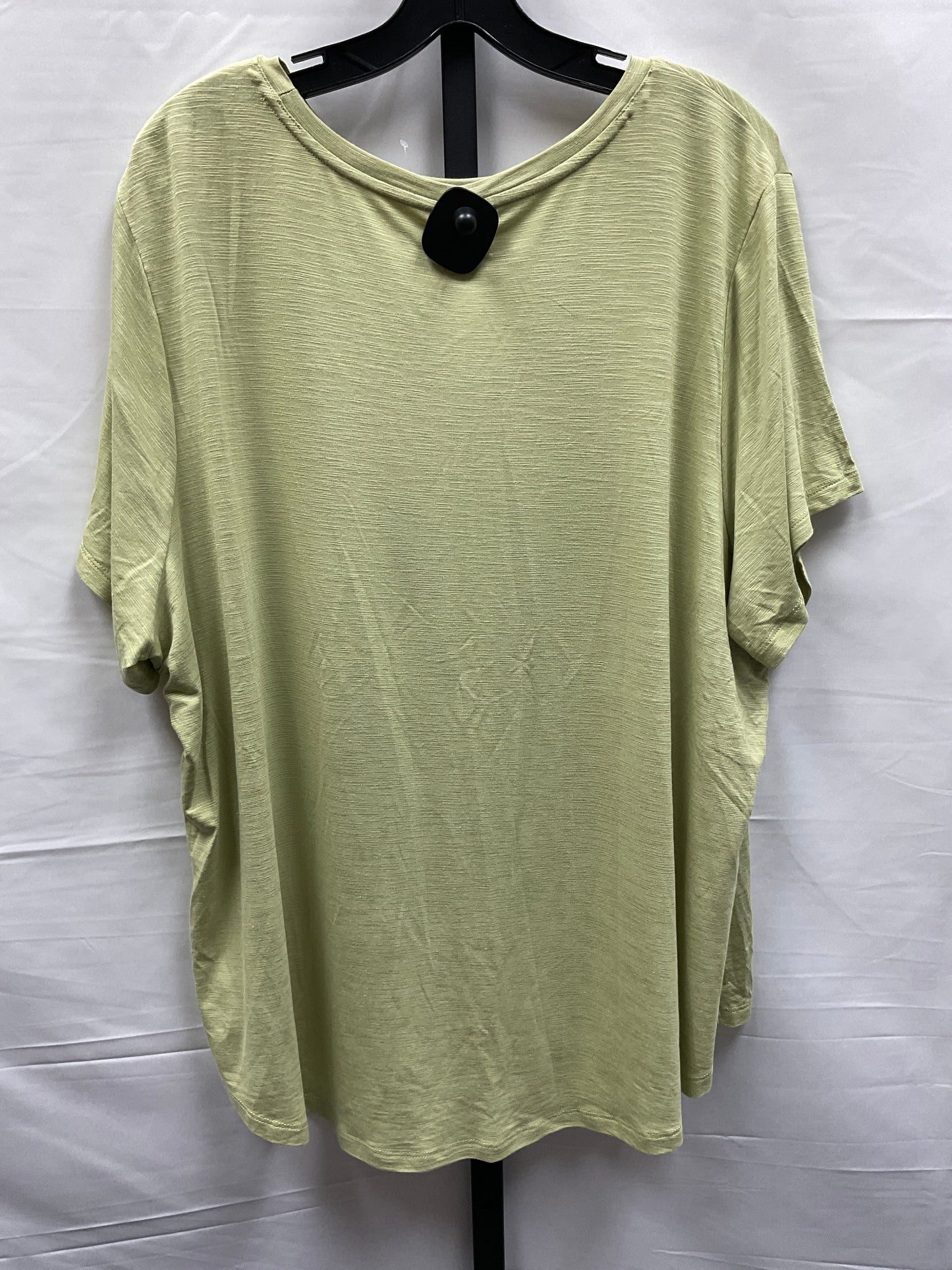 Green Top Short Sleeve Basic Old Navy, Size 2x