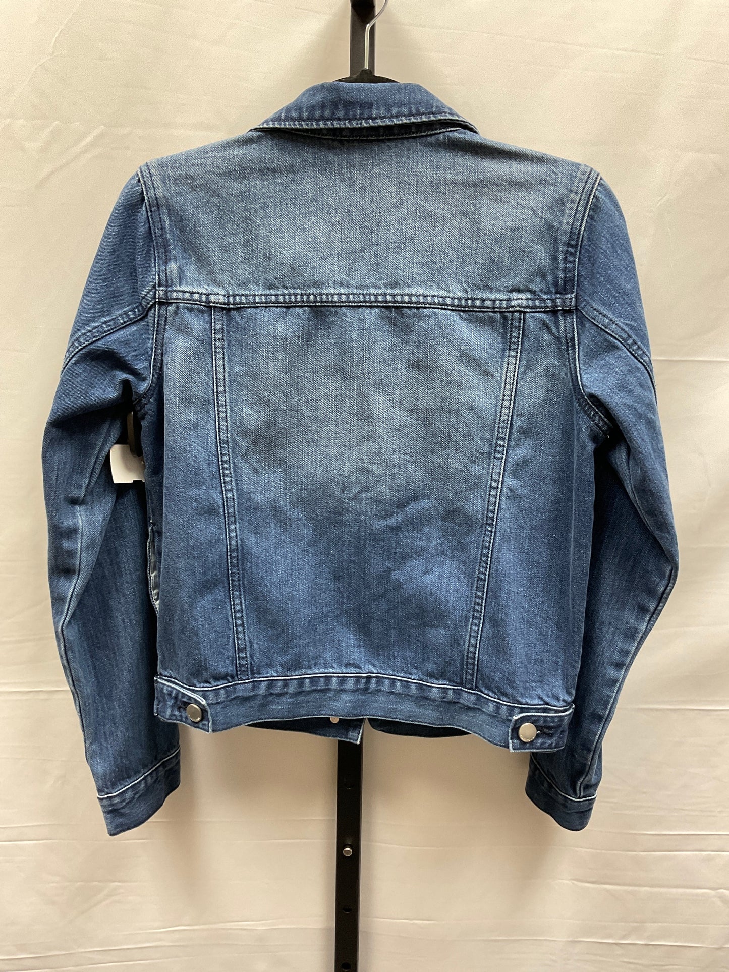 Blue Denim Jacket Denim Clothes Mentor, Size Xs