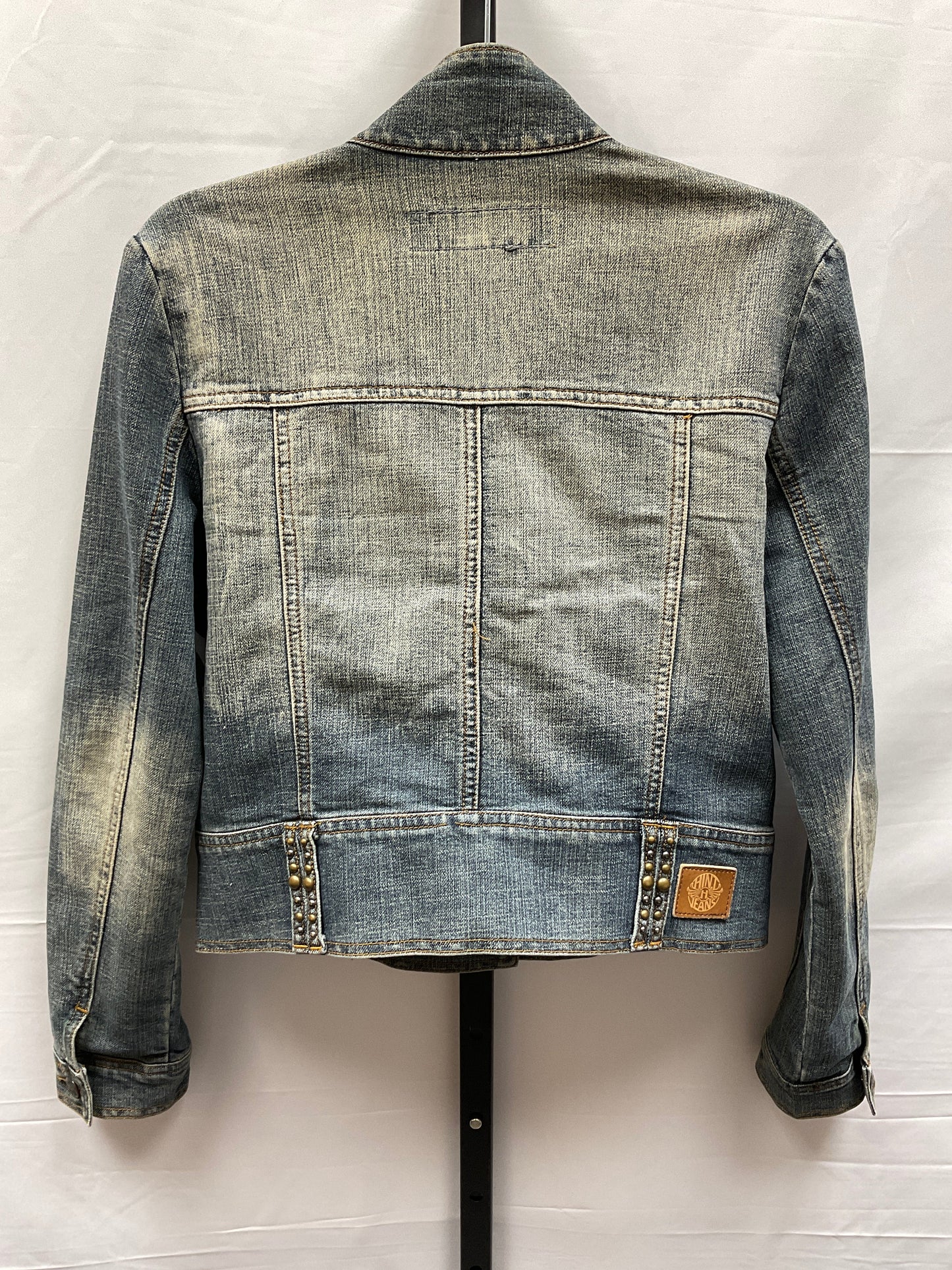 Blue Denim Jacket Denim Clothes Mentor, Size M