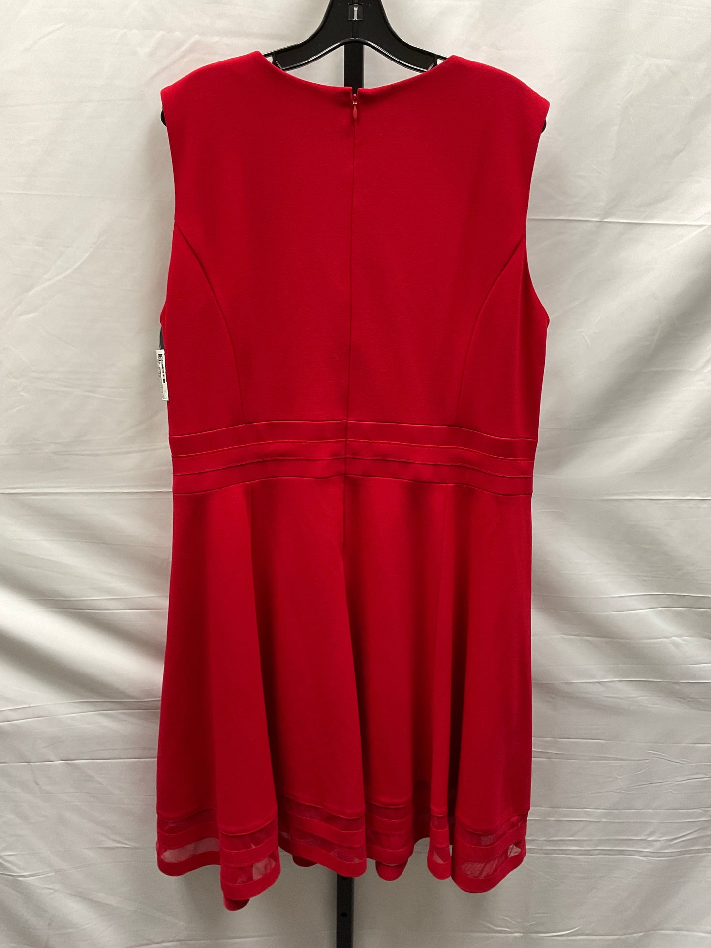 Red Dress Work Calvin Klein, Size 1x