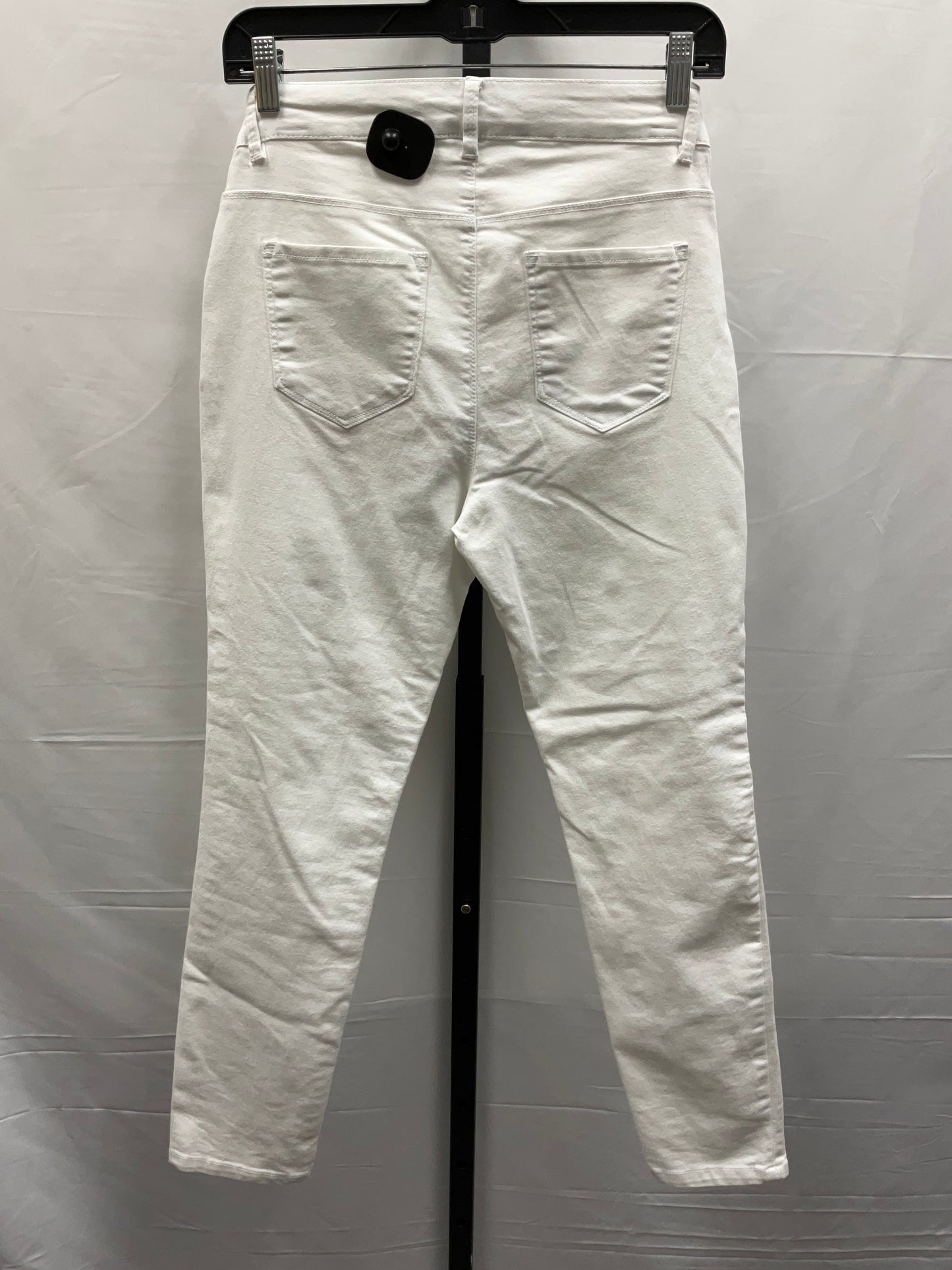 White Jeans Skinny D Jeans, Size 6