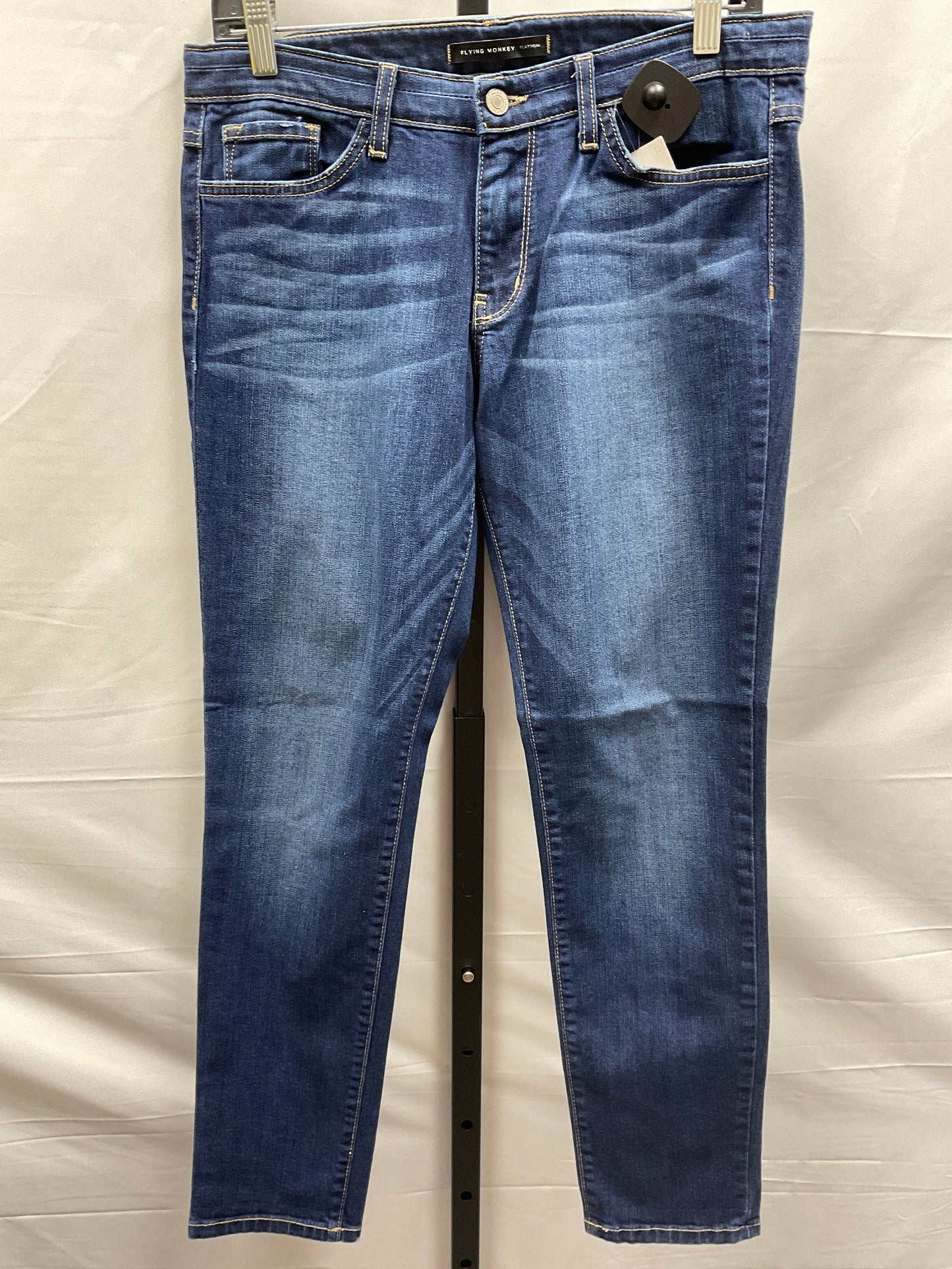 Blue Denim Jeans Skinny Flying Monkey, Size 4