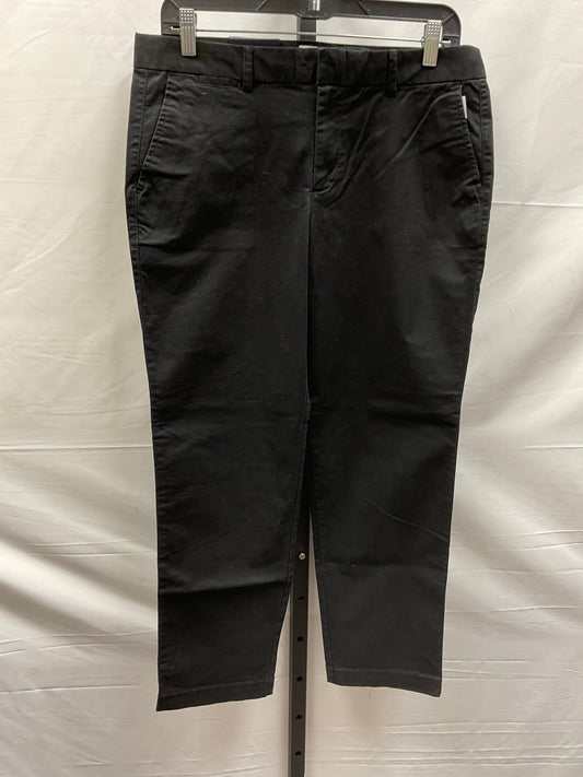 Black Pants Cropped Gap, Size 8