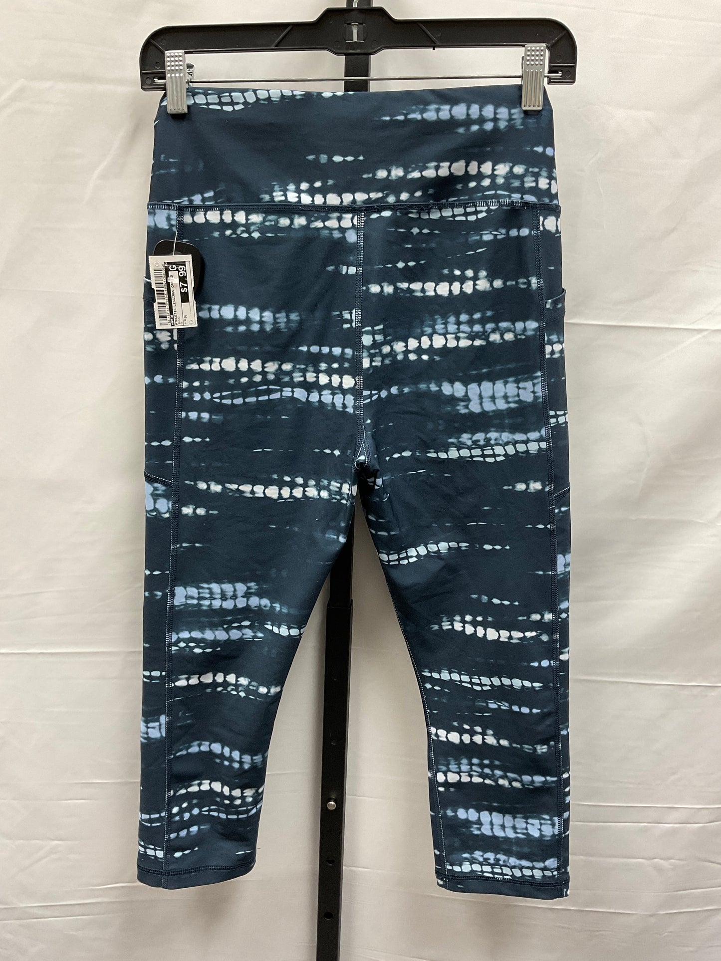 Blue Athletic Leggings Capris Avia, Size M