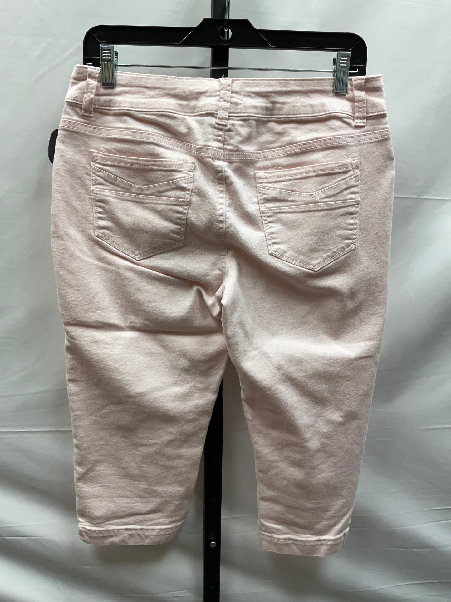 Pink Capris D Jeans, Size 8
