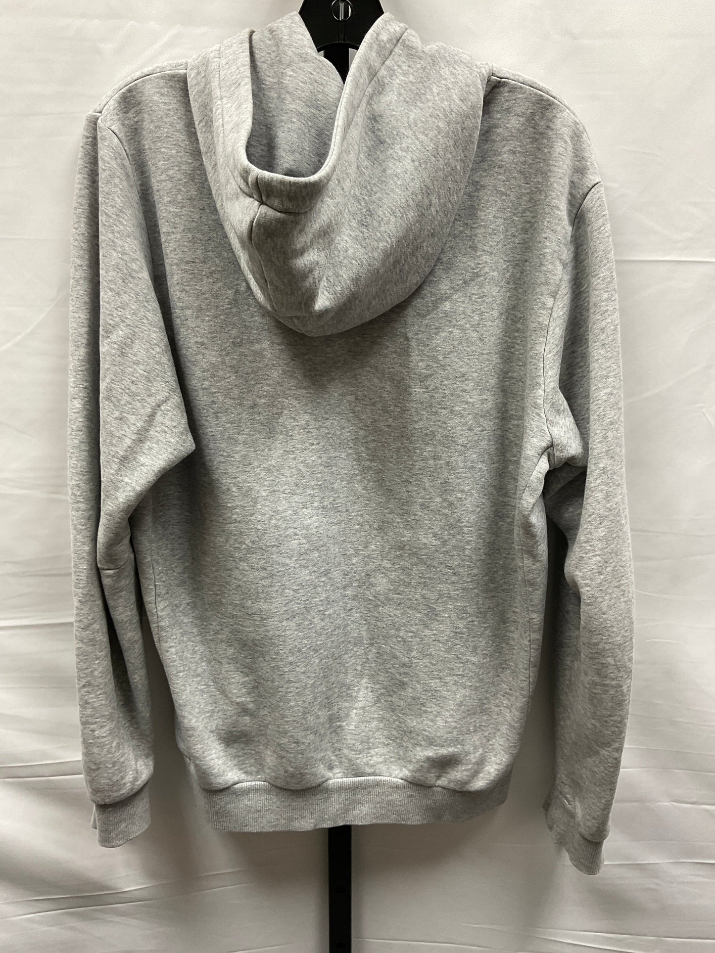 Grey Sweatshirt Hoodie Adidas, Size M