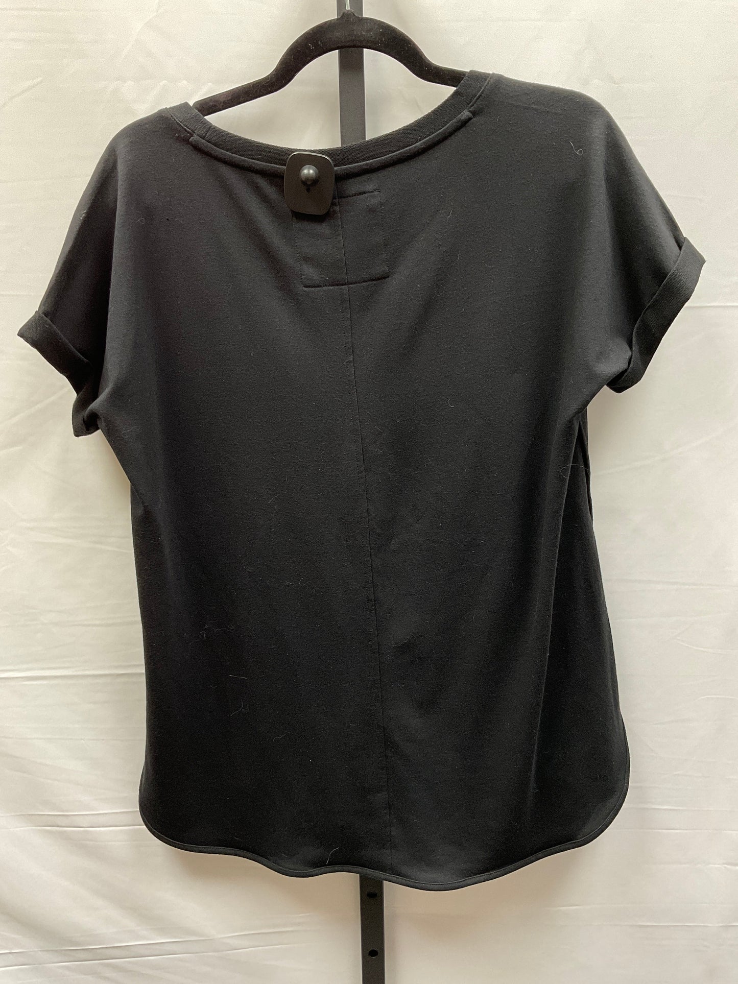 Black Top Short Sleeve Basic Sonoma, Size M