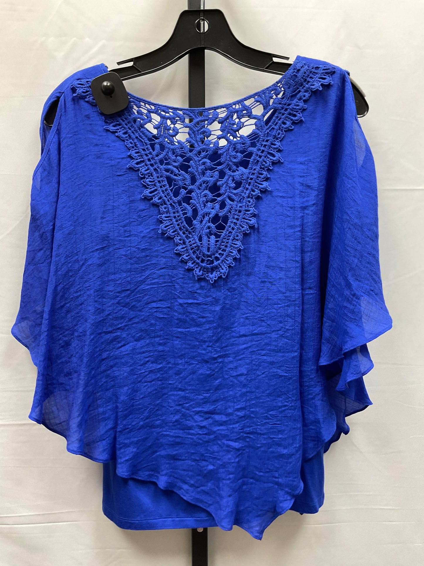 Blue Top Short Sleeve Apt 9, Size S