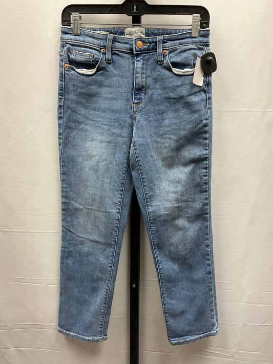 Jeans Straight By Universal Thread In Blue Denim, Size: 2