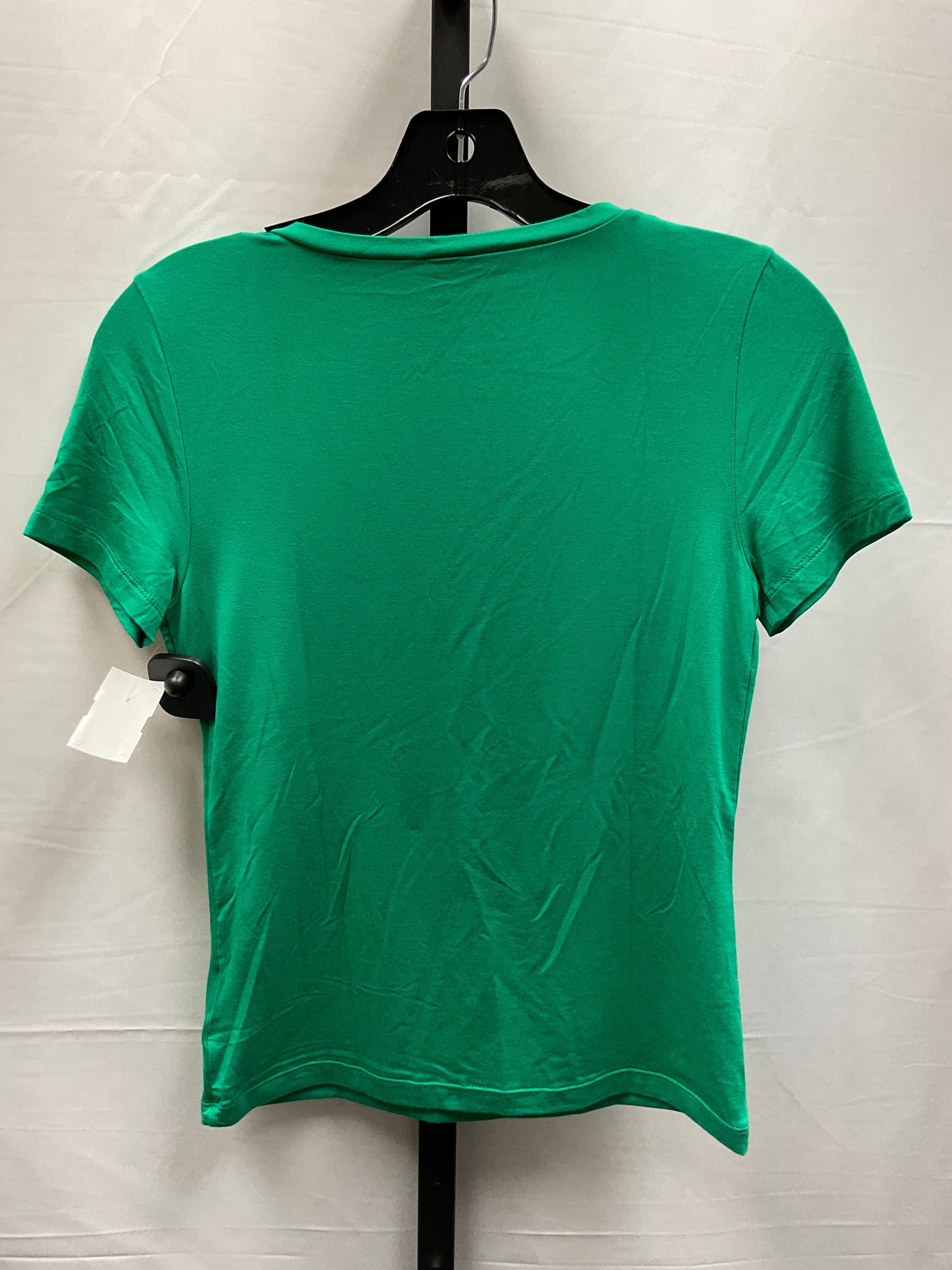 Green Top Short Sleeve Basic Express, Size S