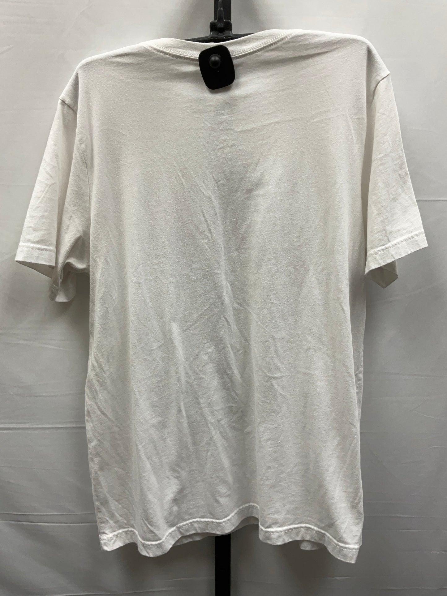 White Top Short Sleeve Basic Bella + Canvas, Size L