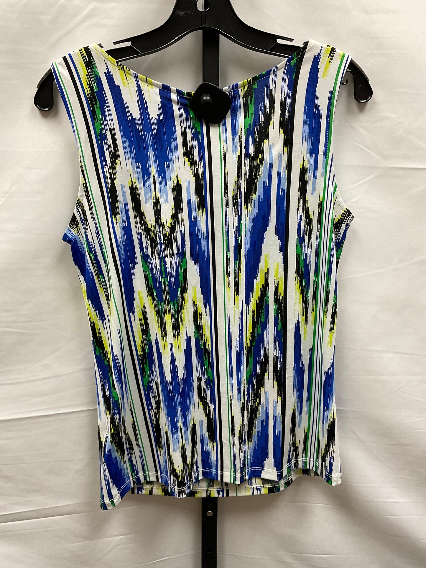 Multi-colored Top Sleeveless Ellen Tracy, Size S