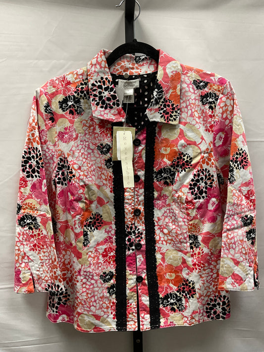 Floral Print Jacket Other Christopher And Banks, Size L