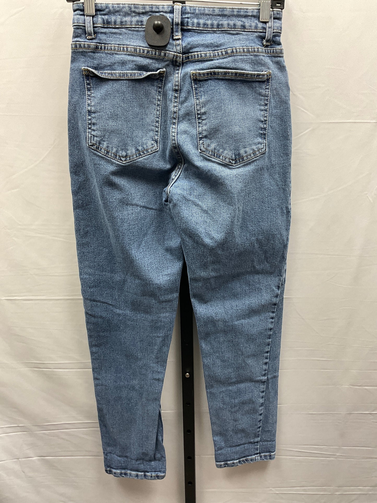 Blue Denim Jeans Straight Cotton On, Size 6