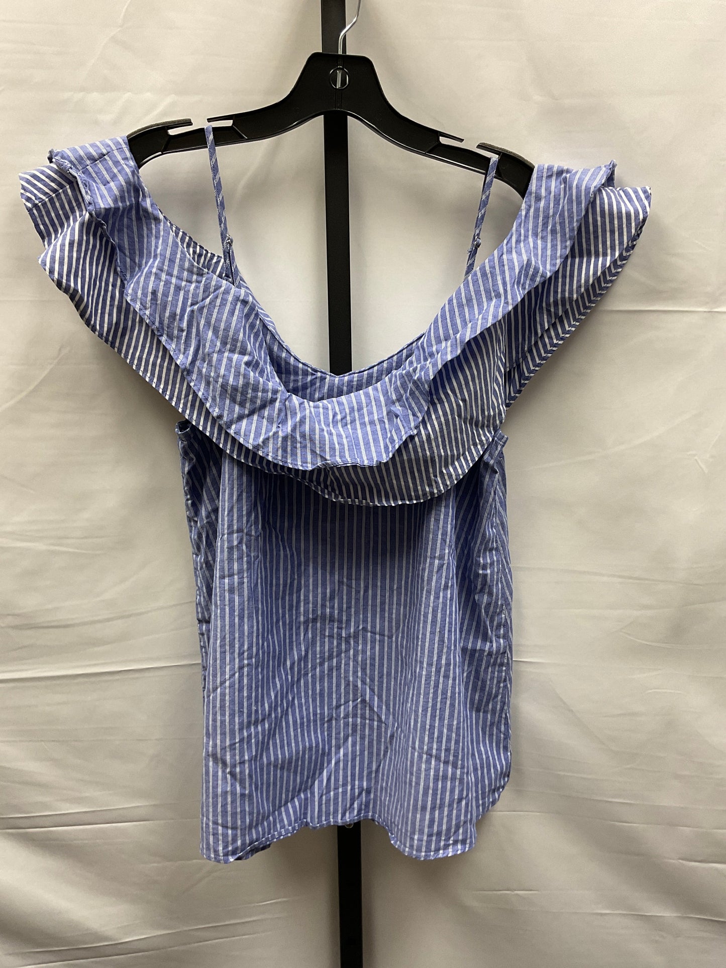 Striped Pattern Top Short Sleeve A New Day, Size M